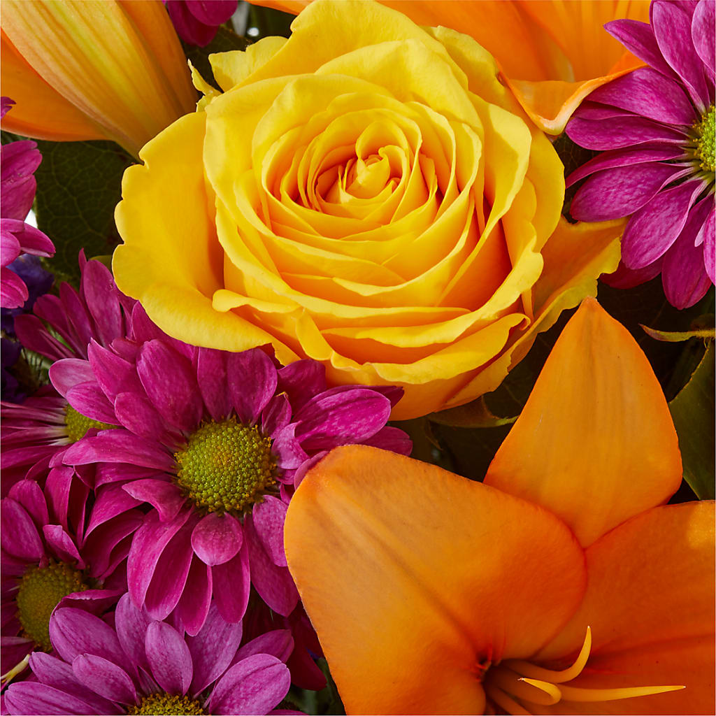 Colorful Visions Bouquet –  Freesia Flowers, Tomball TX