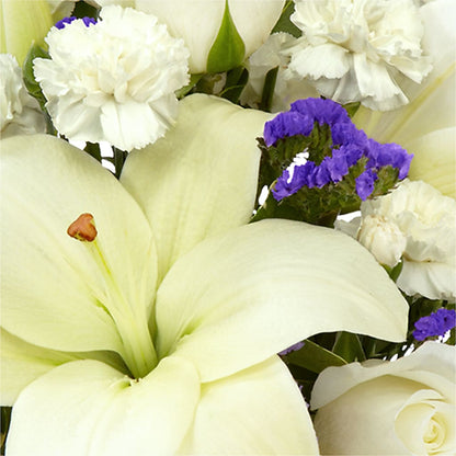 Sapphire Rush Bouquet –  Freesia Flowers, Tomball TX