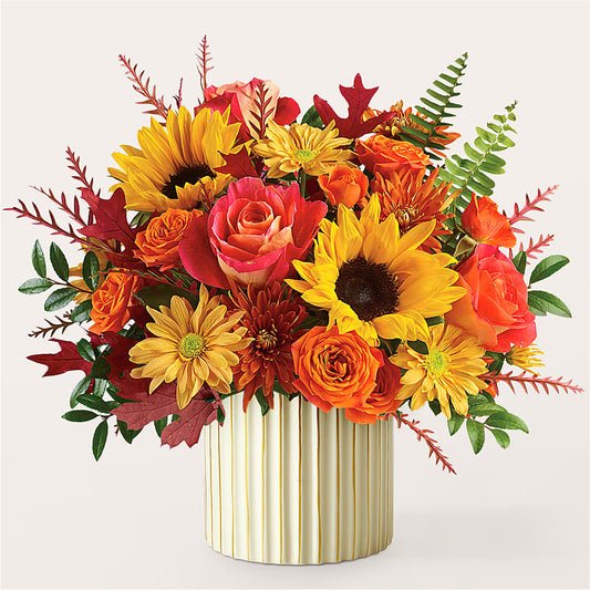 Fall Campfire Bouquet –  Freesia Flowers, Tomball TX