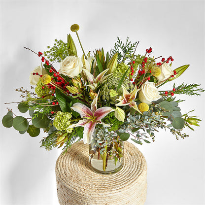 Berry & Bright Bouquet –  Freesia Flowers, Tomball TX