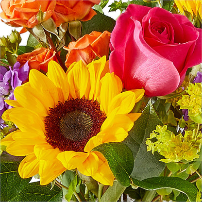 Vibrant Greetings Bouquet –  Freesia Flowers, Tomball TX
