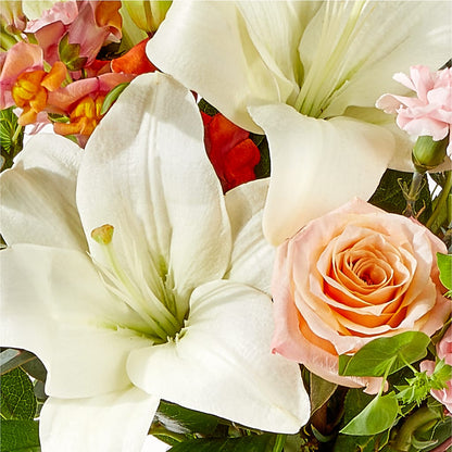 Grapefruit Splash Bouquet –  Freesia Flowers, Tomball TX