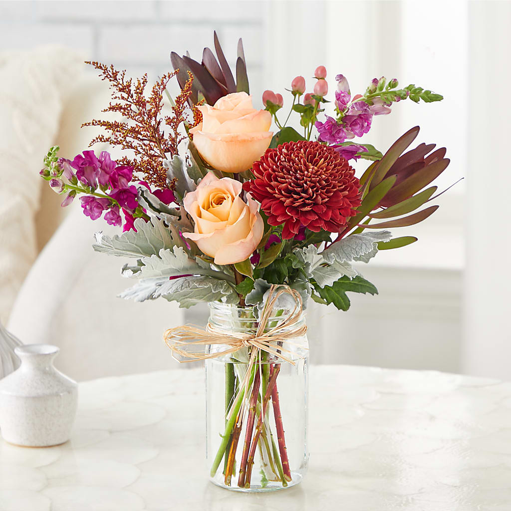 Moody Hues Bouquet –  Freesia Flowers, Tomball TX