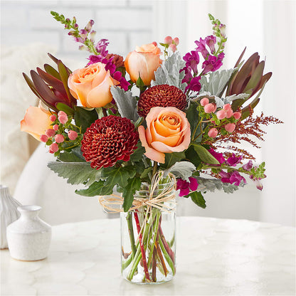 Moody Hues Bouquet –  Freesia Flowers, Tomball TX
