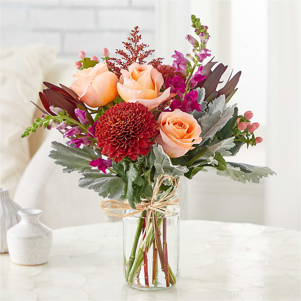 Moody Hues Bouquet –  Freesia Flowers, Tomball TX