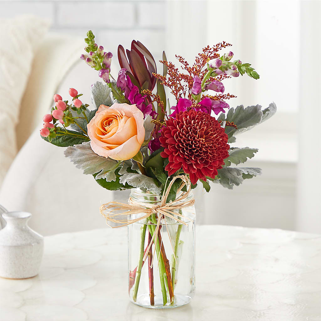 Moody Hues Bouquet –  Freesia Flowers, Tomball TX