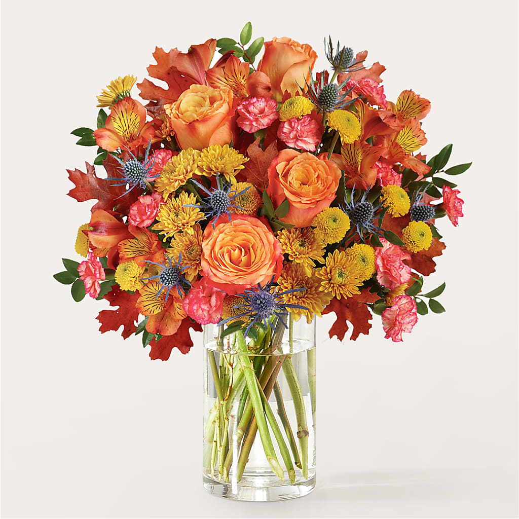 Winds of Autumn Bouquet –  Freesia Flowers, Tomball TX
