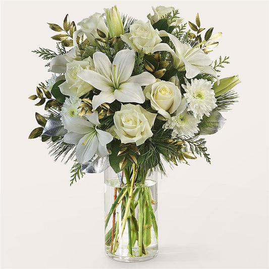 Wintry Mix Bouquet –  Freesia Flowers, Tomball TX
