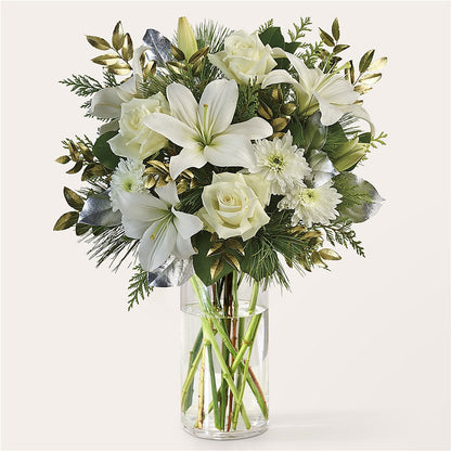 Wintry Mix Bouquet –  Freesia Flowers, Tomball TX