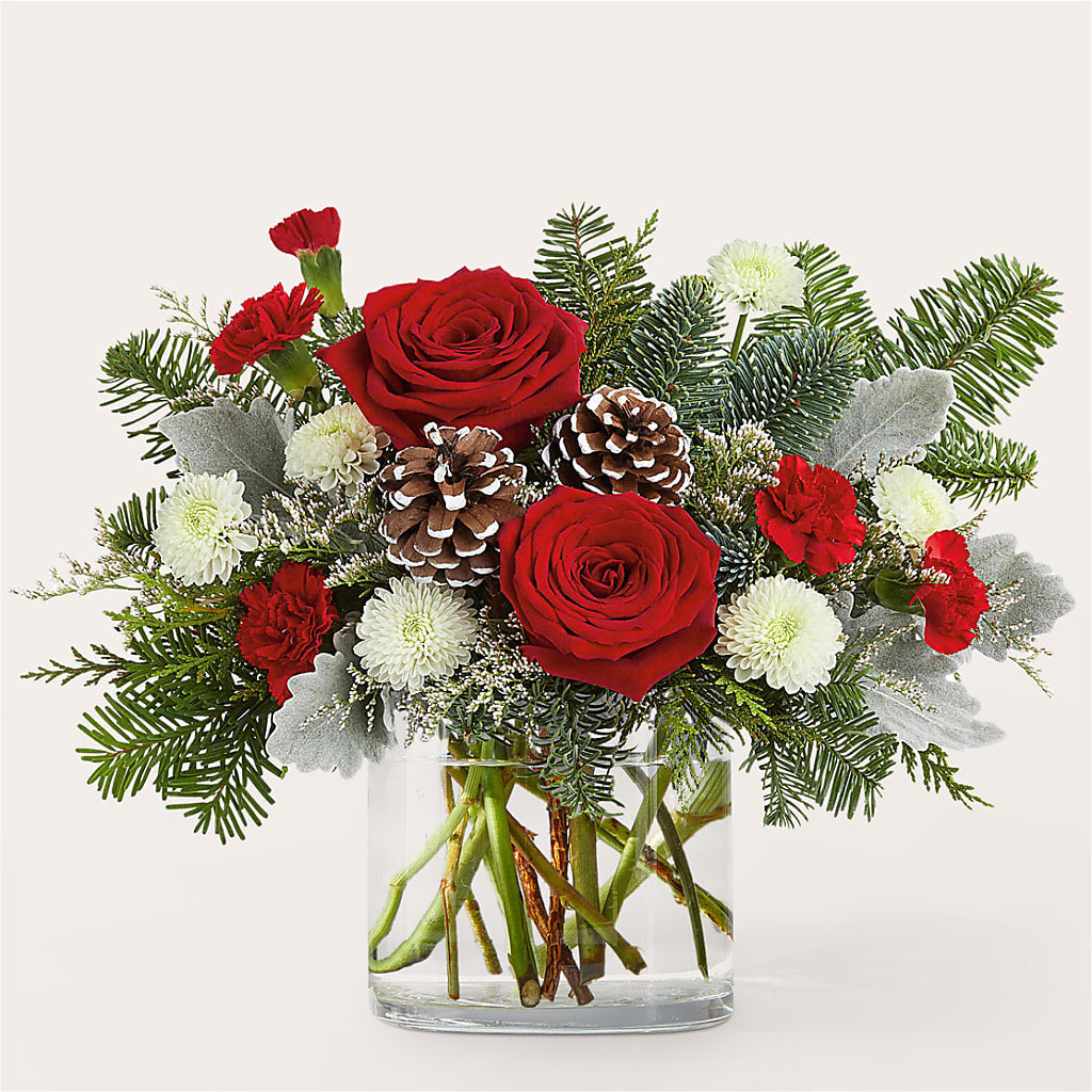 Yule Cheer Bouquet –  Freesia Flowers, Tomball TX