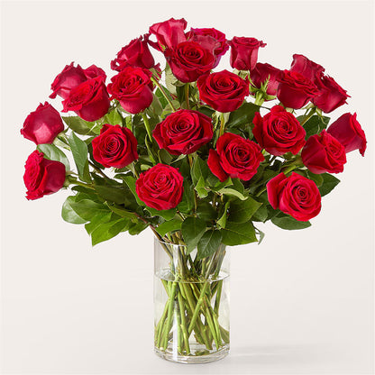 The One Red Rose Bouquet –  Freesia Flowers, Tomball TX