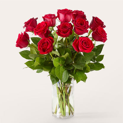 The One Red Rose Bouquet –  Freesia Flowers, Tomball TX