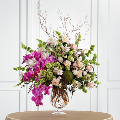 Soft Sophistication Arrangement –  Freesia Flowers, Tomball TX