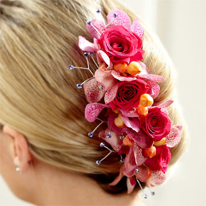 Celestial Hair Decor –  Freesia Flowers, Tomball TX
