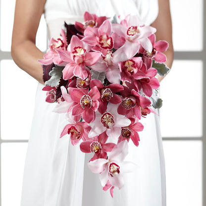 Pink Mink Bouquet –  Freesia Flowers, Tomball TX