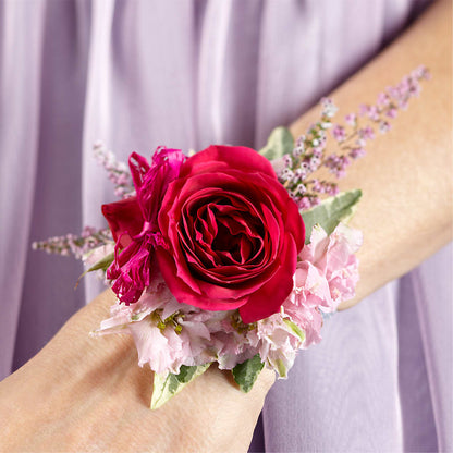 Rose Charm Corsage –  Freesia Flowers, Tomball TX
