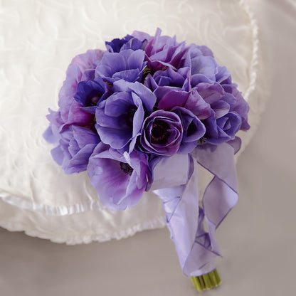Purple Passion Bouquet –  Freesia Flowers, Tomball TX