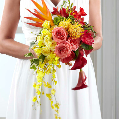 Tears of Delight Bouquet –  Freesia Flowers, Tomball TX