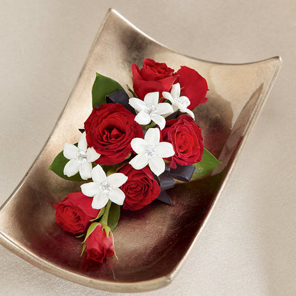 Poetry Corsage –  Freesia Flowers, Tomball TX