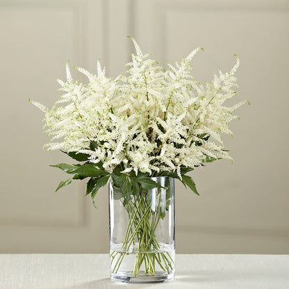 White Astilbe Bouquet –  Freesia Flowers, Tomball TX