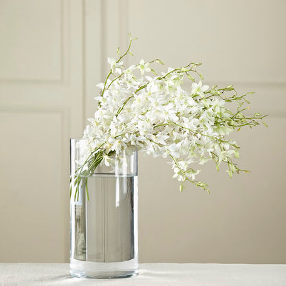 White Dendrobium Bouquet –  Freesia Flowers, Tomball TX