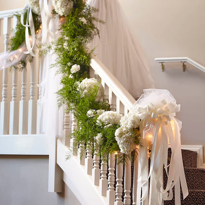 Champagne Dreams Garland –  Freesia Flowers, Tomball TX